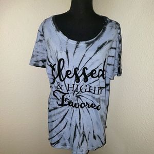 Just In: New Blessed & Highly Favored Tie Dye Tee